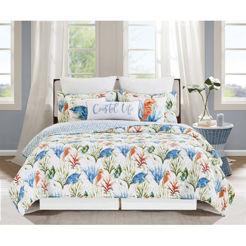 Tropical Quilts, Coverlets, & Sets You'll Love Wayfair
